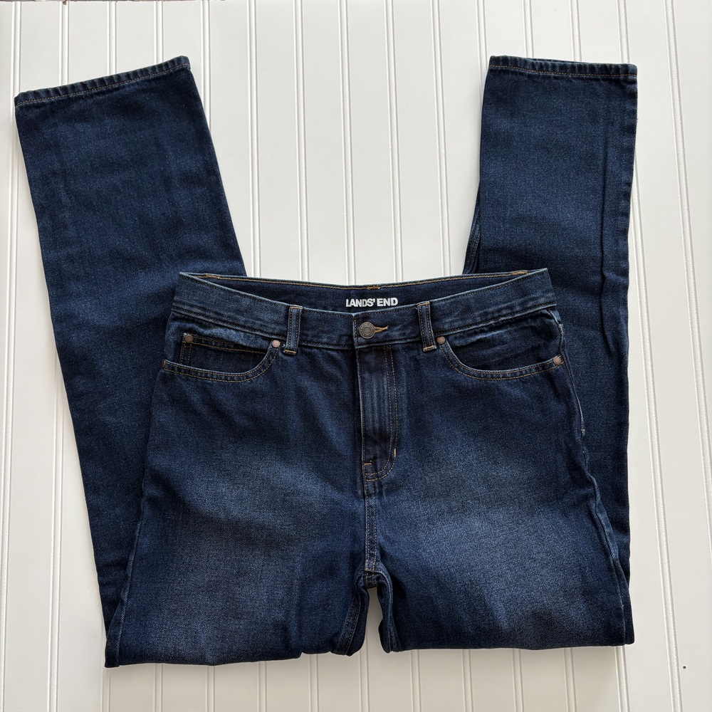 Lands End Boys 18 Classic Jean Adjustable Waist